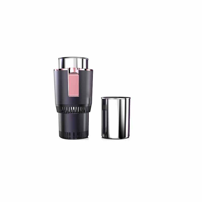 Portable Car Heating and Cooling Cup: Compact Hot/Cold Cup Refrigerator for Home and Vehicle Use