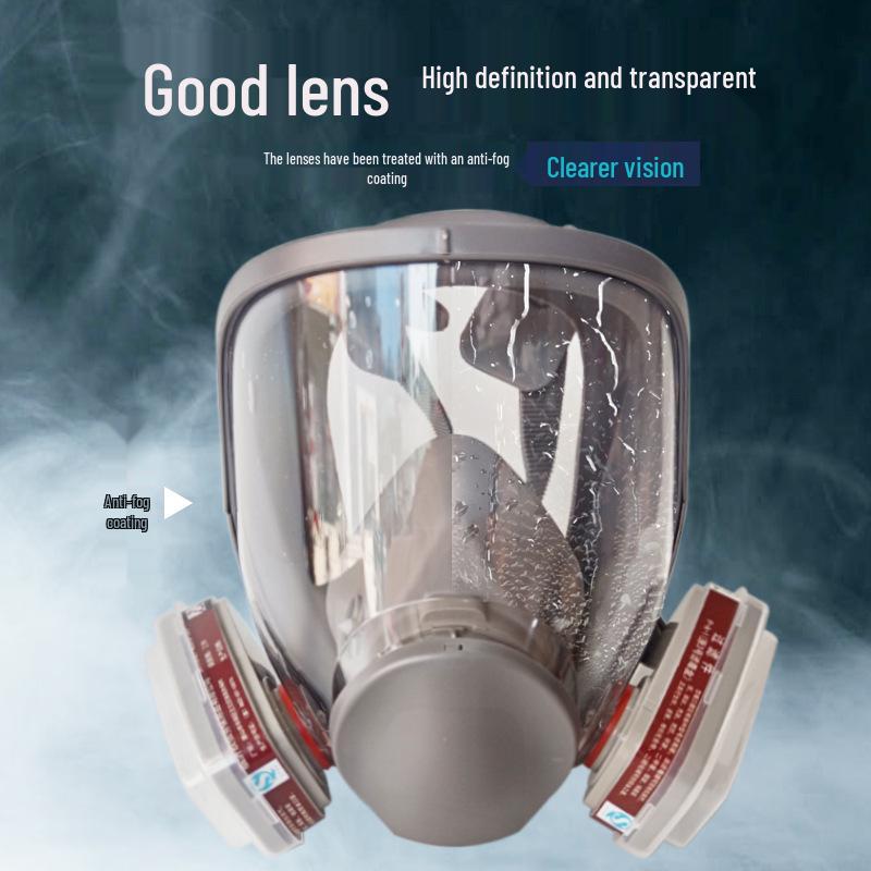6800 Full Face Respirator Mask for Dustproof, Welding, Spray Painting, Chemical Protection, and Pesticide Use