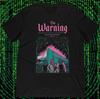 La camiseta WARNING BAND unisex para hombre s-5xl unisex de manga corta