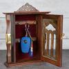 Wall Mounted Wood Key Chain Holder with 6 Hooks for Home, Office, Living Room, Entrance Decor