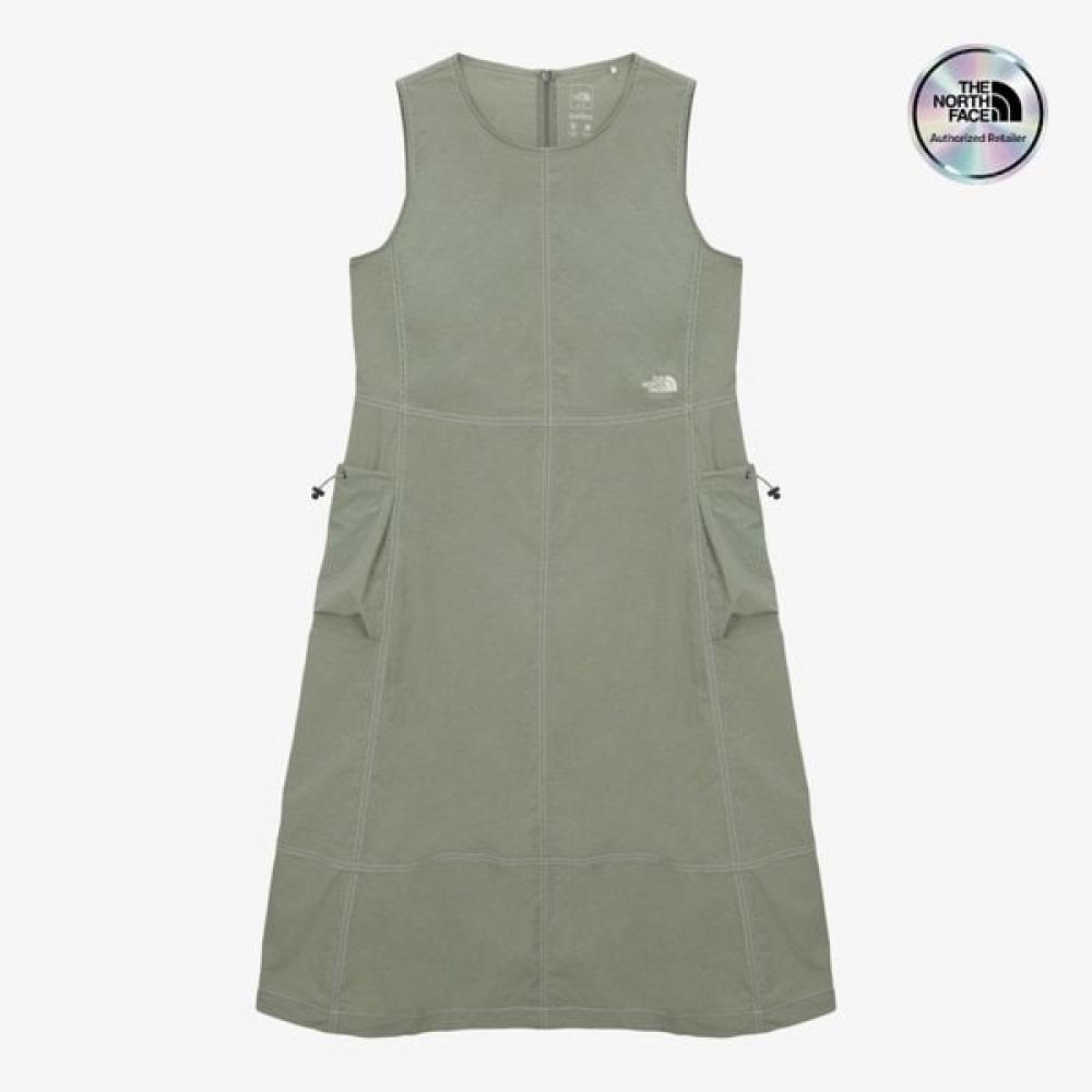 The North Face Women Frost Dress Light Khaki Nt7zs30b