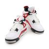 DH6927-161 Nike Air Jordan 4 Retro Red Cement Fire Black Neutral Grey (Men's)