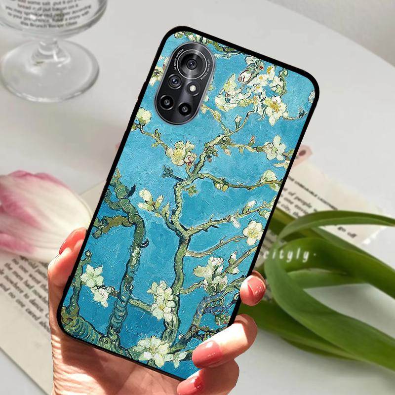 For Honor V40 Lite Case Marble Cool Soft TPU Silicon Phone Cover For Huawei Nova 8 4G 5G Protective Shell Bumper Capa Nova8 Pro