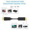 4K*2K DisplayPort To HDMI-Compatible Adapter DP To HDMI Converter 1.8m Cable for Desktop Laptop PC TV Monitor Projector