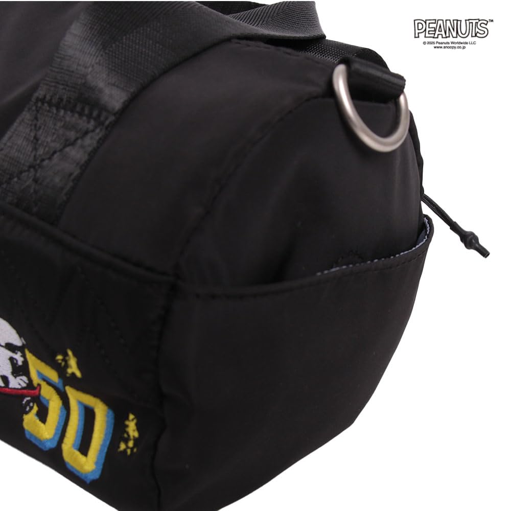 [OUTDOOR-PRODUKTE] PEANUTS Kollektion Snoopy Roll Boston Tasche ODB027 Schwarz