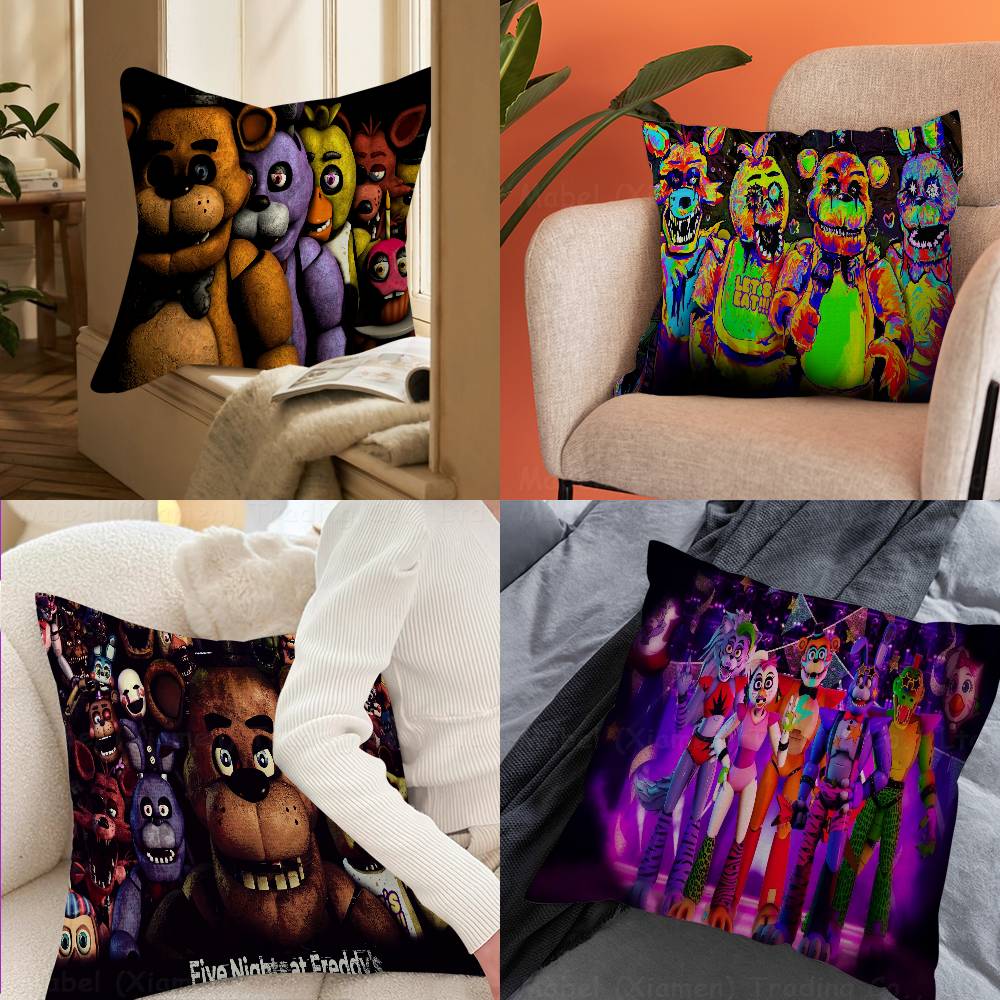 Fnaf Five-nights-At-Freddys Personalized Pillow Dust Cover Bedroom Kids Party Decoration Pillowcase Birthday Children Gift