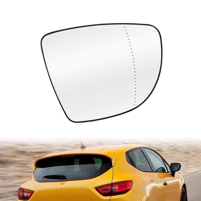 Auto Side Wing Heated Rearview Mirror Glass Lens For Renault Clio Iv 4 / Capt / Zoe 2012- For Nissan Micra Leaf 2017-