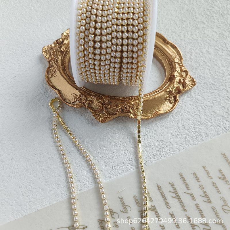 Handmade DIY Rhinestone Claw Chain Jewelry & Hair Accessories