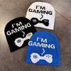Im Gaming Letter Beanie Knit Hat For Men And Women Casual Style Gift Cap