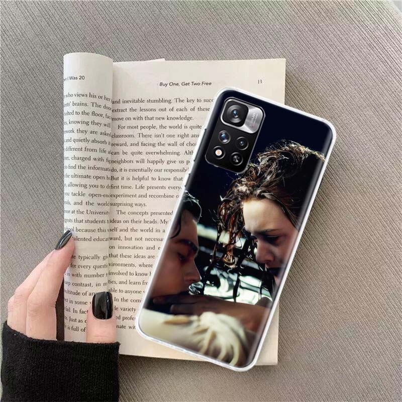 T-Titanics Movie Phone Case For Redmi Note 13 12 Pro Plus 14 15 Pro 5G 11 11T 11E 11S 10 Pro 10S 9 9S Cover Cell Clear TPU Capa
