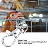 12 Pcs   Pack Iron Anti Escape Pet Bird Cage Door Buckle Lock Claw Trigger Snap Hook