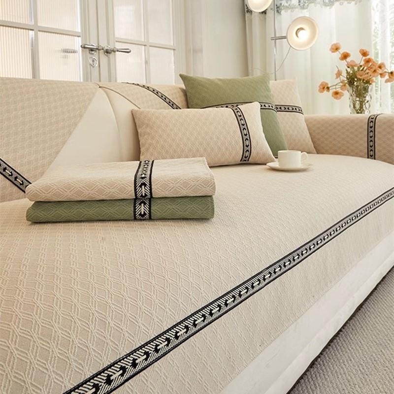 High End Sofa Cushion Four Season Universal Fabric Non-slip Nordic Minimalist Sofa Cover Cover Cloth, Seat Mat, Towel Cloth