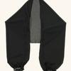 2Pcs Solid Color Chiffon Shawl Summer Air-Conditioned Shirt Sunblock Beach Towel With Shoulder Sleeve Cape Set 150*48Cm