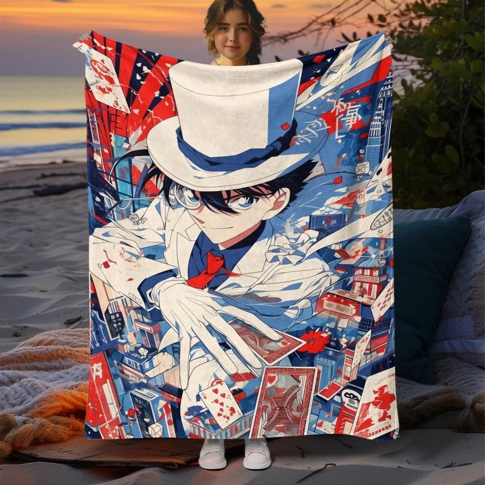 Detective Conan HD Print Blanket.Exquisite,Soft,Comfortable,Nap,travel,work,living Room,bedroom,Chair,sofa,Picnics,Blankets,Gift
