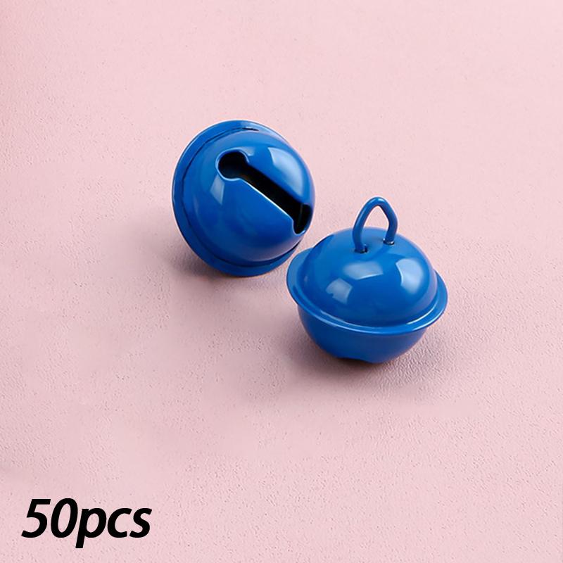 Clochettes Colorées 14/18/22mm Petit Pendentif Accessoires Porte-clés DIY Clochettes Rondes pour Animaux (50 pièces)