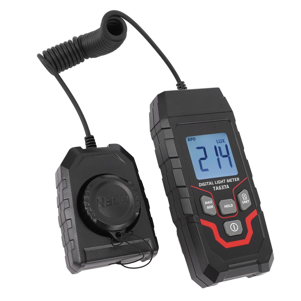 Digital Light Meter High   Flexible Extendable Light Sensor Digital Luxmeter Illuminance Meter for Indoor Outdoor Plants