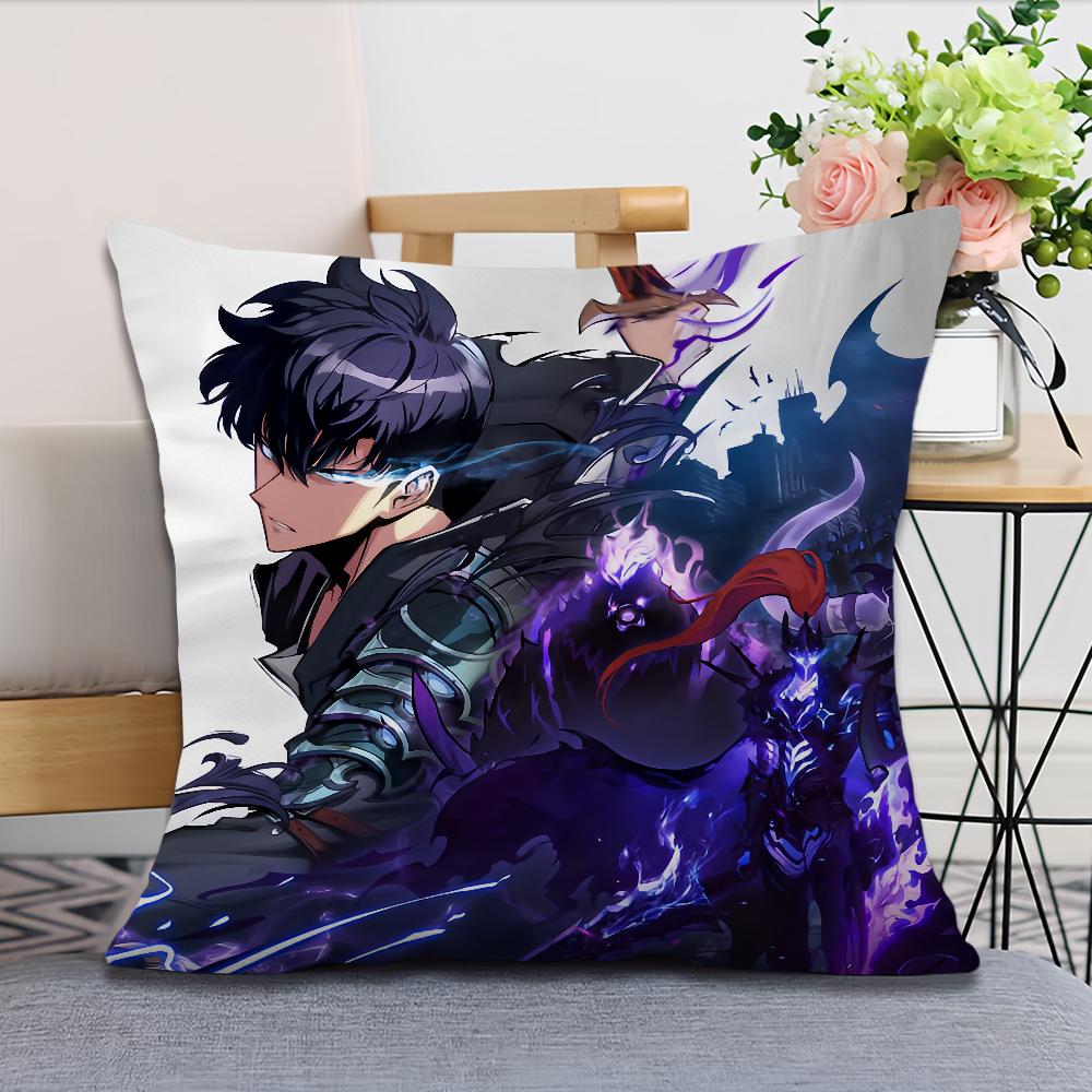 blood Hot soft Season2 Comfortable Pillow Case for Sofa Living Room Home office Decor Anime and Solo Leveling Protective  Covers