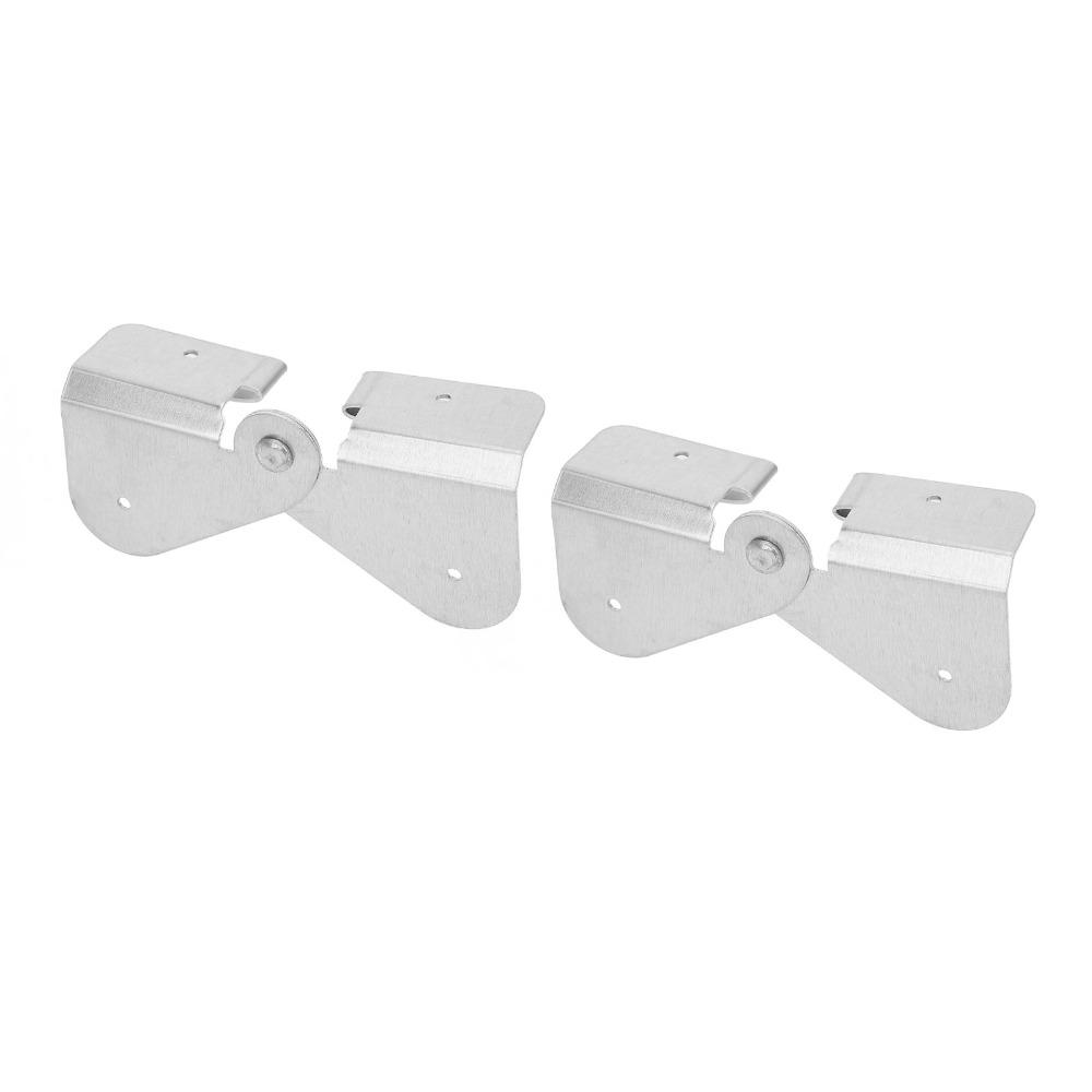 2set Easy To Install Downspout Flip-Up Hinge Rain Water Gutter Hinge For Gutter System