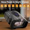 4K Infrared Night Vision Binoculars, 16x Zoom, HD Photo/Video, Ideal for Bird Watching and Telescope Use