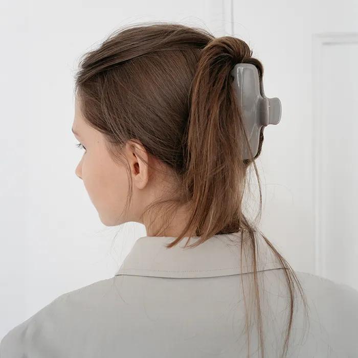 Claw Clip_Taupe