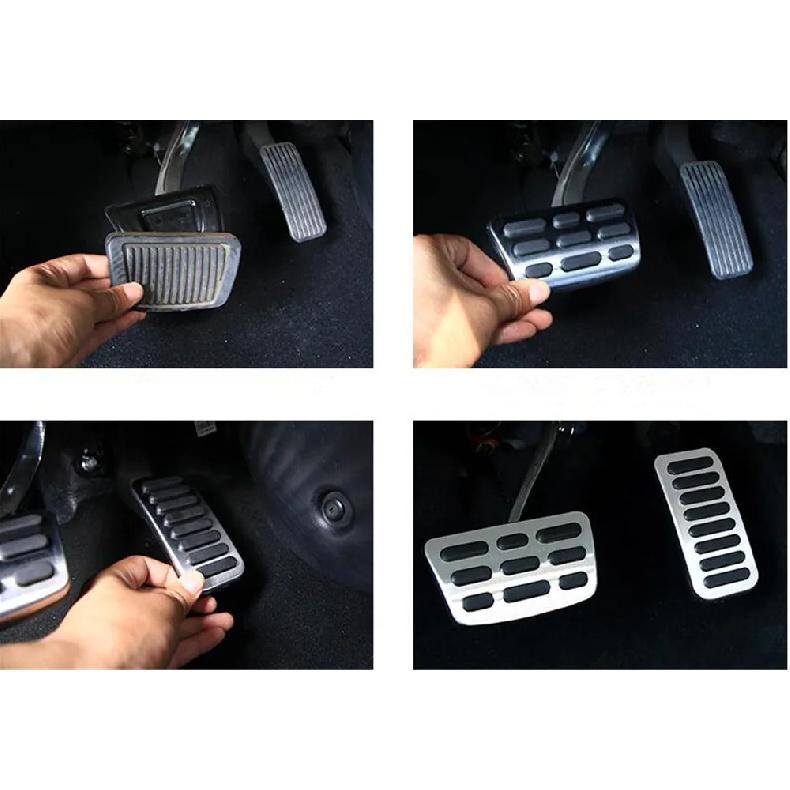 Auto-Styling Beschleuniger Kraftstoff Gas Bremse Kupplung Pedal Für Kia K2 Rio KX CROSS CEED Cerato Forte Stonic Seltos Niro XCEED KX3 KX7