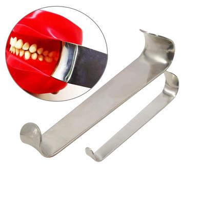 1 Stück oder 2 Stück Dental Chirurgischer Implantat Retraktor Wange und Lippe Retraktor Implantat Roux Retraktor Edelstahl Chirurgische Instrumente