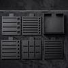 Desktop Organizer for Sticky-Notes and Memos Eco-Friendly Plastic Compact Design for Office Home