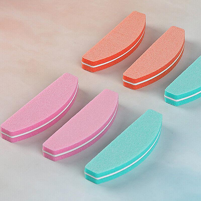 10Pcs Nail Buffer Mini Block File 180/100 Grit Buffs Manicure Accessor!QU