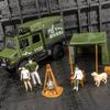 Simulation Großes Reise-RV-Legierungsmodell Camper Akustooptische Stoßfeste Kraft Spielzeugauto