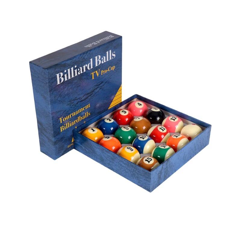 WEZHO American Black Eight Crystal Billiard Ball Set