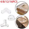 Baby Safety Silicone Table Corner Protector Furniture Edge Protection Cover Transparent Children Anti Collision Edge Guards