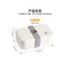 CAMUZ Bamboo Fiber Divided Microwaveable Lunch Box