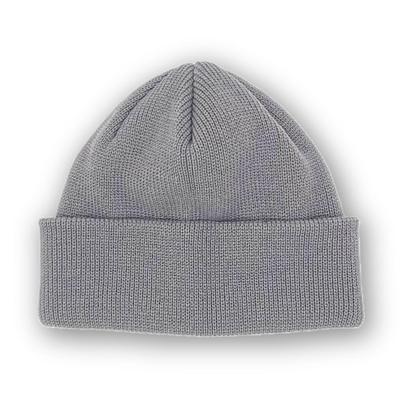IN Comfortable Knit Made In Acrylic Watch for Men and Women [yokoamiMADE JAPAN] Hat, Japan, Beanie, Stretchy, Comfortable, (Gray)
