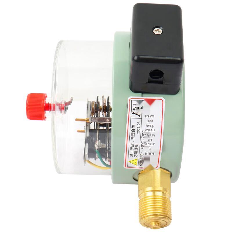 Electric Contact Pressure Gauge with Limit Control