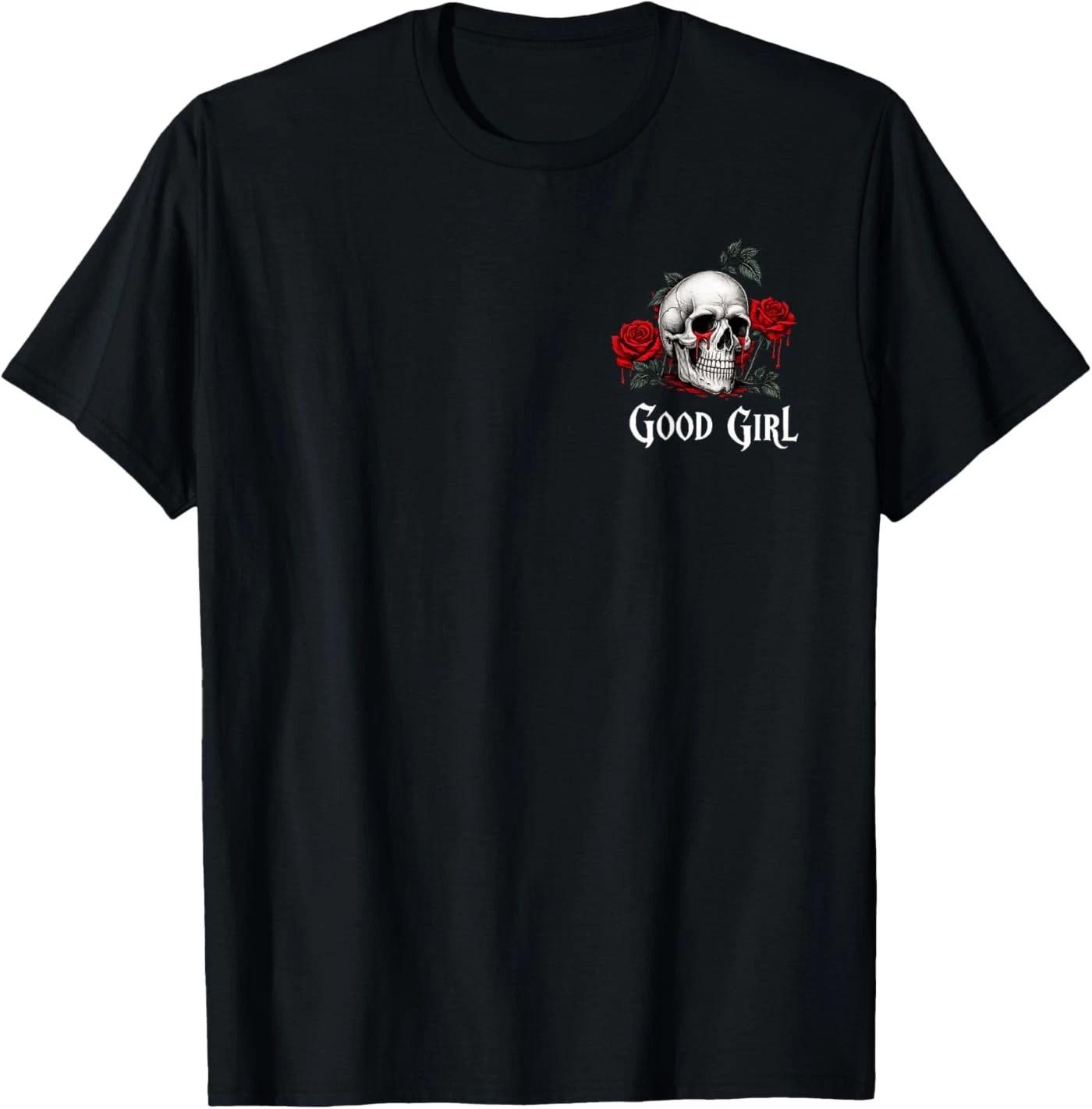 

(Front & Back ) Spread Those Pages Like a Good Girl Dark Romance 100% Cotton T-shirt Mens Tees Top 3XL