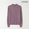 Senbi Women S Wool Holgarment Glitter High Neck Knit