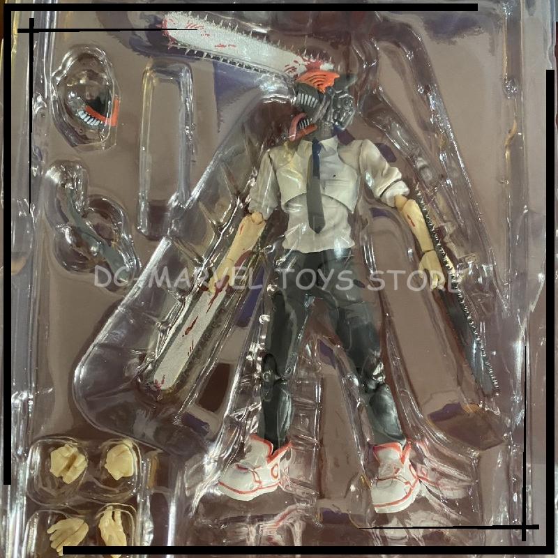 Figma 586 Chainsaw Man Anime Action Figures SHF Denji Katana Man Action Figure Anime Action Figures Toys