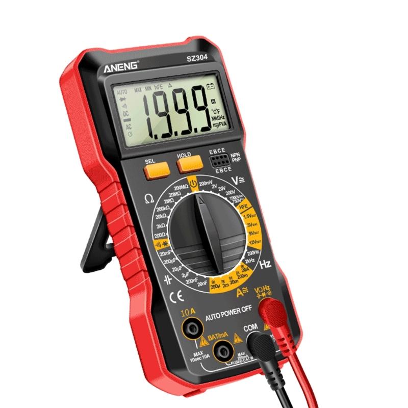 Digital Multimeter Pen Meter USB Charge Voltmeter Auto Ranges Voltage Tester Backlight Flashlight Sensitivity Adjustable