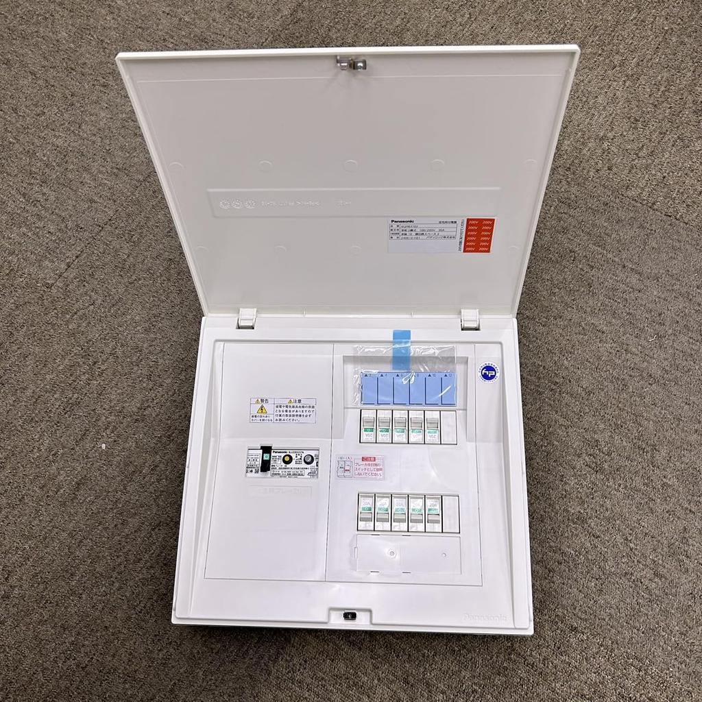 Panasonic Cosmo Panel Standard Standard Type No Limiter Space 30A BQR83102 10+2