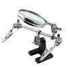 Welding Auxiliary Clip Magnifier Electric Circuit Board Repair Welding Iron Bracket Adjustable Magnifying Soldering Clamp
