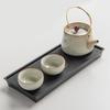 Kung Fu Tea Set Home One Pot Two Cups Tea Plate Small Ceramic Teapot Teacups Hotel Personal Small Sets Traveling
