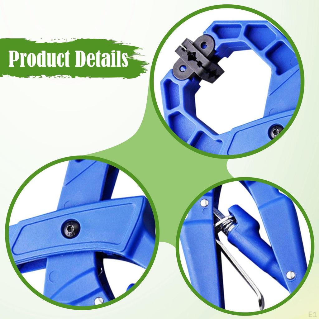 Schraubzwinge mit Gummipolstern für verstellbares Spannen in der Werkstatt