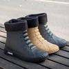 New Men's Rain Shoes Short Tube Non-slip Waterproof Kitchen Platform Water Boots Car Wash Fishing Wear-resistant Rubber Shoes Velvet Warm