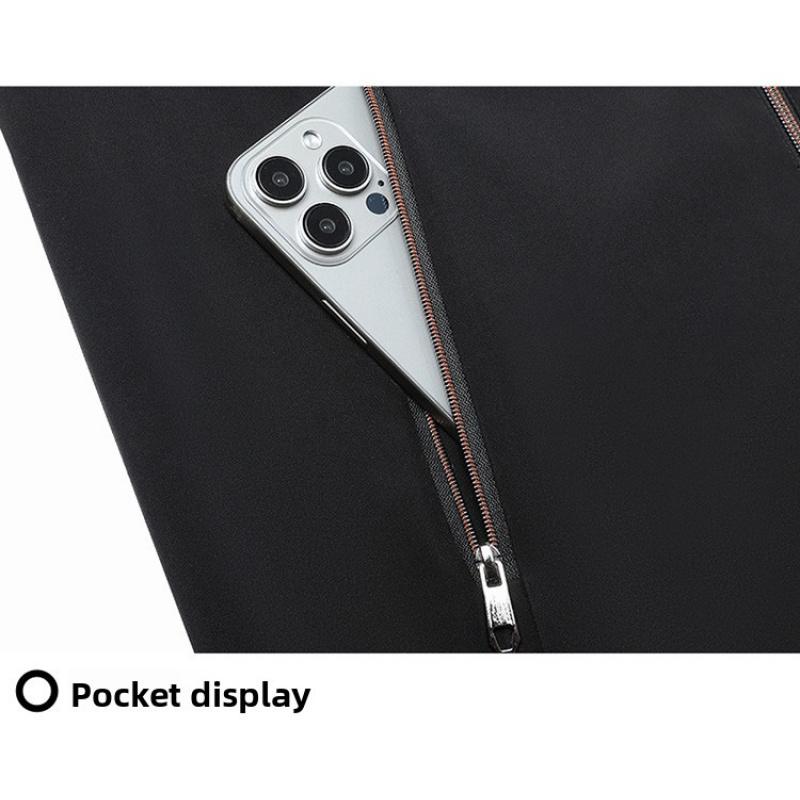 Frühlings- und Herbst Herren Stehkragenjacke Herren Executive Casual Business Herrenbekleidung Mittelalterlicher Papa Mantel