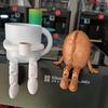 3D Printed Jointed Coffee Bean Desk Ornament