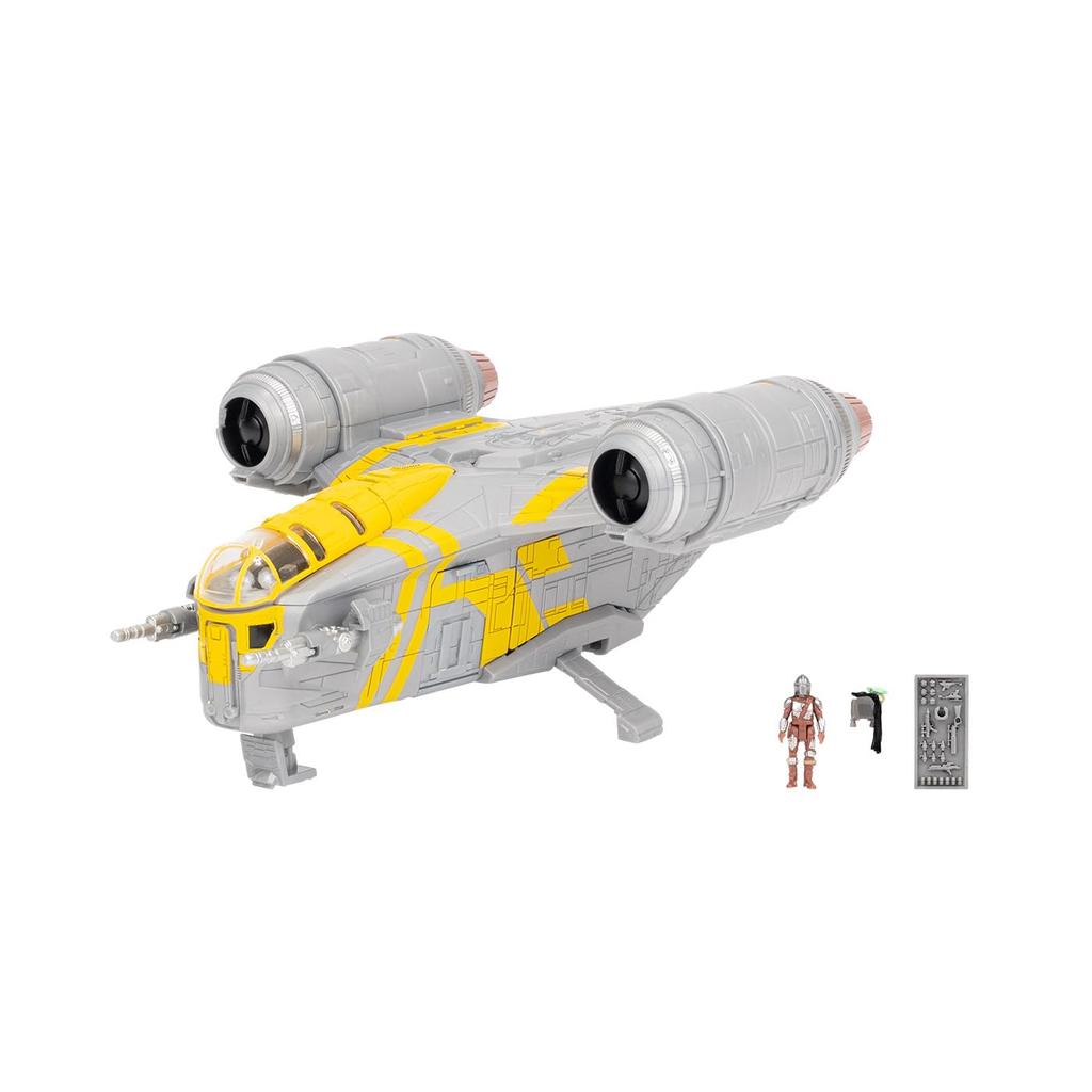 Star Wars Micro Galaxy Starship Class Razor Crest The Mandalorian and Vehicle (Star Wars Glogoo) Non-Scale