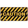 No Smoking Caution Signs: Metal Aluminum Vintage Decor for Garage & Clubs