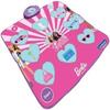 Barbie Electronic Dance Mat, Bluetooth & Light Up, 6 Game Modes, Pink
