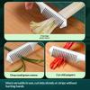 Stainless Steel Green Onion Shredder, Vegetable Slicer With Comfort Grip Multi-Functional Kitchen Tool For Onion, Carrot, Potato