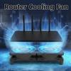 Dual Fans Router Cooling Stand DC 5V USB Radiator Base USB Powered Router Cooling Fan  PC Cooling